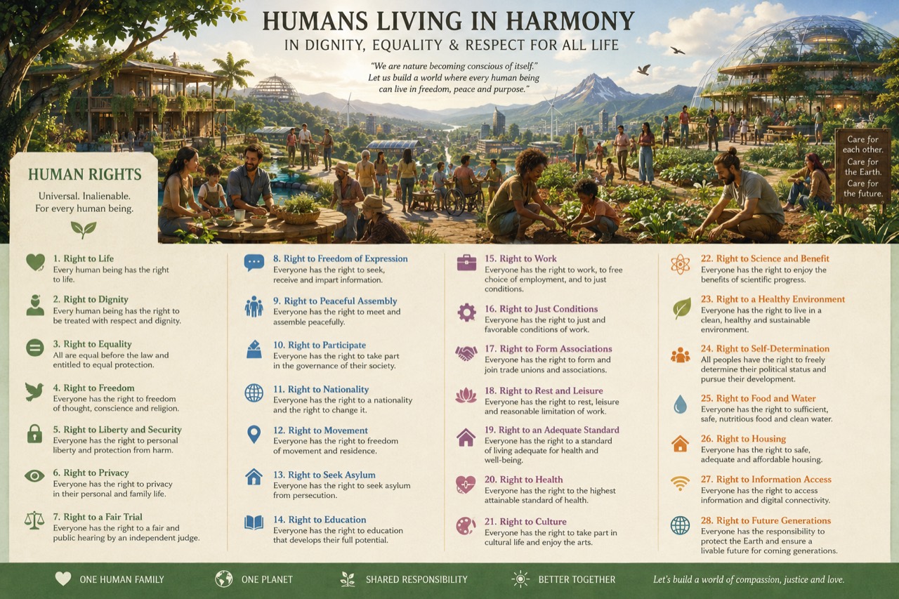 Human rights and ecological society image preview.